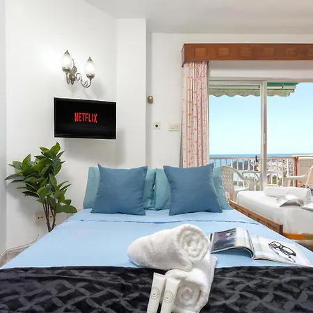 1004 - Beachfront Apartment On El Paseo, 4 Pers - Air Conditionning - Wi-Fi - Smart Tv Almuñécar Exterior foto