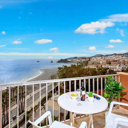 1004 - Beachfront Apartment On El Paseo, 4 Pers - Air Conditionning - Wi-Fi - Smart Tv Almuñécar Exterior foto